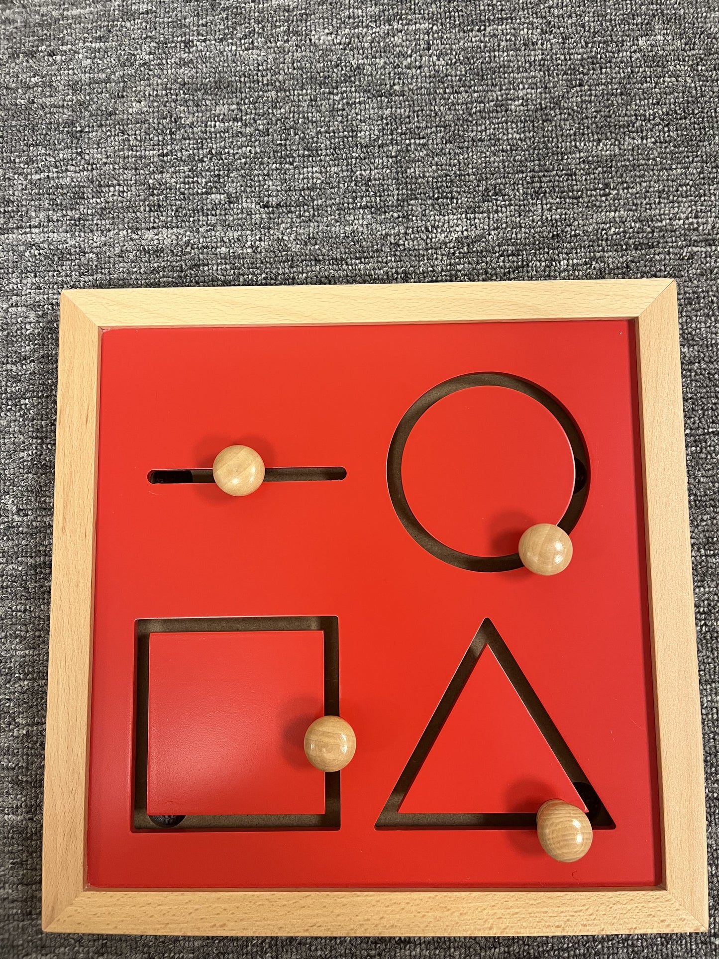 Geometriska former - spåra i en "bana"