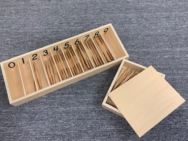 Spindle boxes 0-4 and 5-9