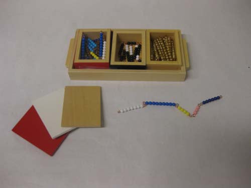 Ormleken addition med rörliga pärlor