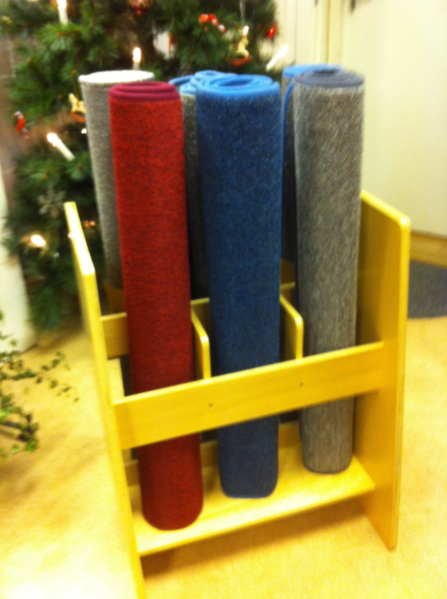 Ställ till arbetsmattor