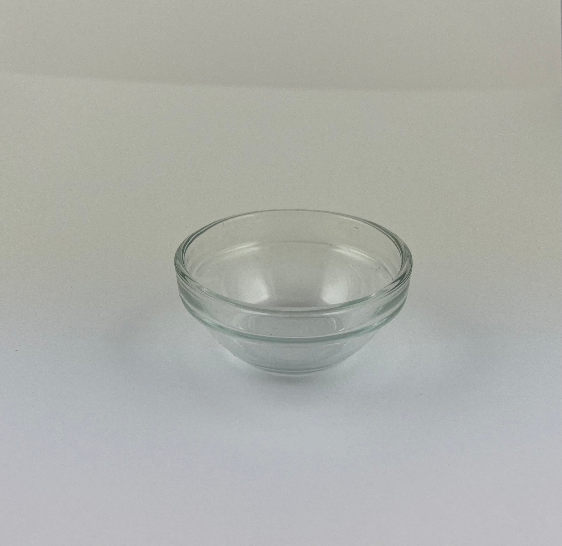 Liten glasskål