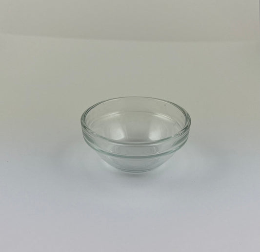 Liten glasskål