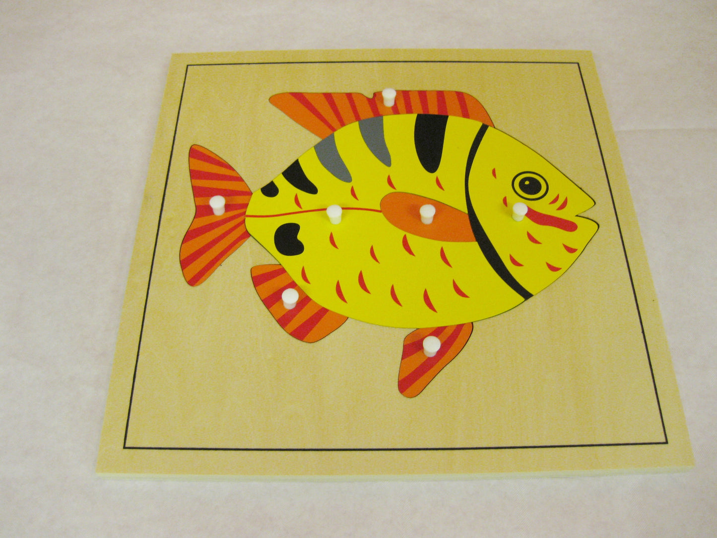 Pussel - fisk 24x24 cm
