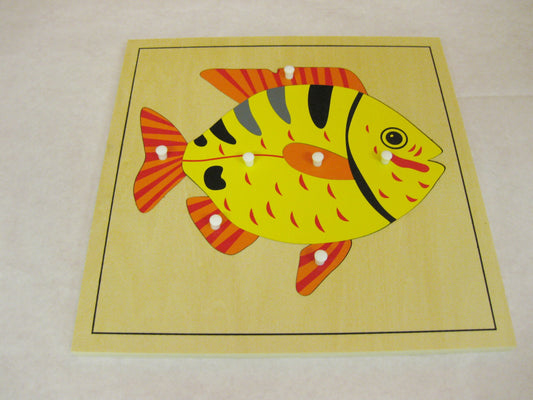 Pussel - fisk 24x24 cm