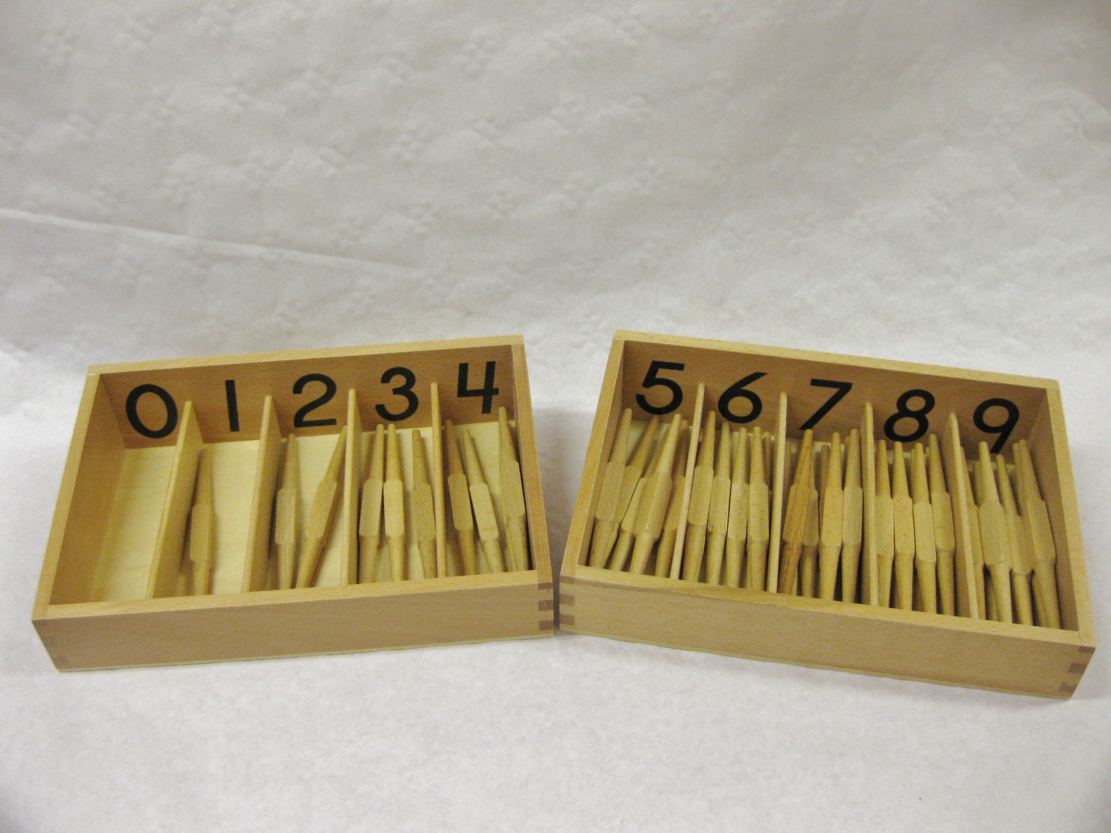 Spindle boxes 0-4 and 5-9 – BEA-pedagogik