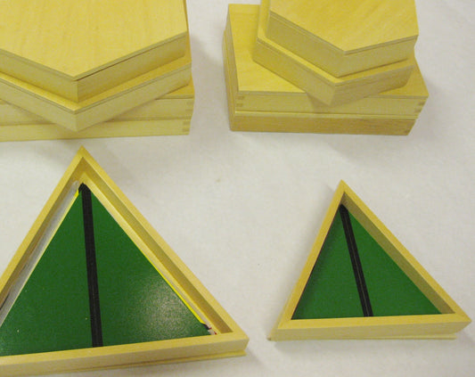 Konstruktiva trianglar. mindre modell