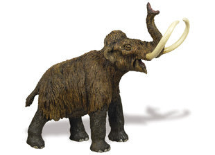 Woolly mammoth 13.5x13.5 cm