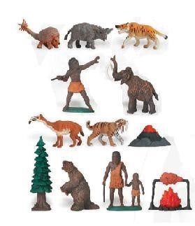 Förhistoriska människor och djur