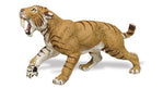 Smilodon saber-toothed tiger 12.5x4.5 cm