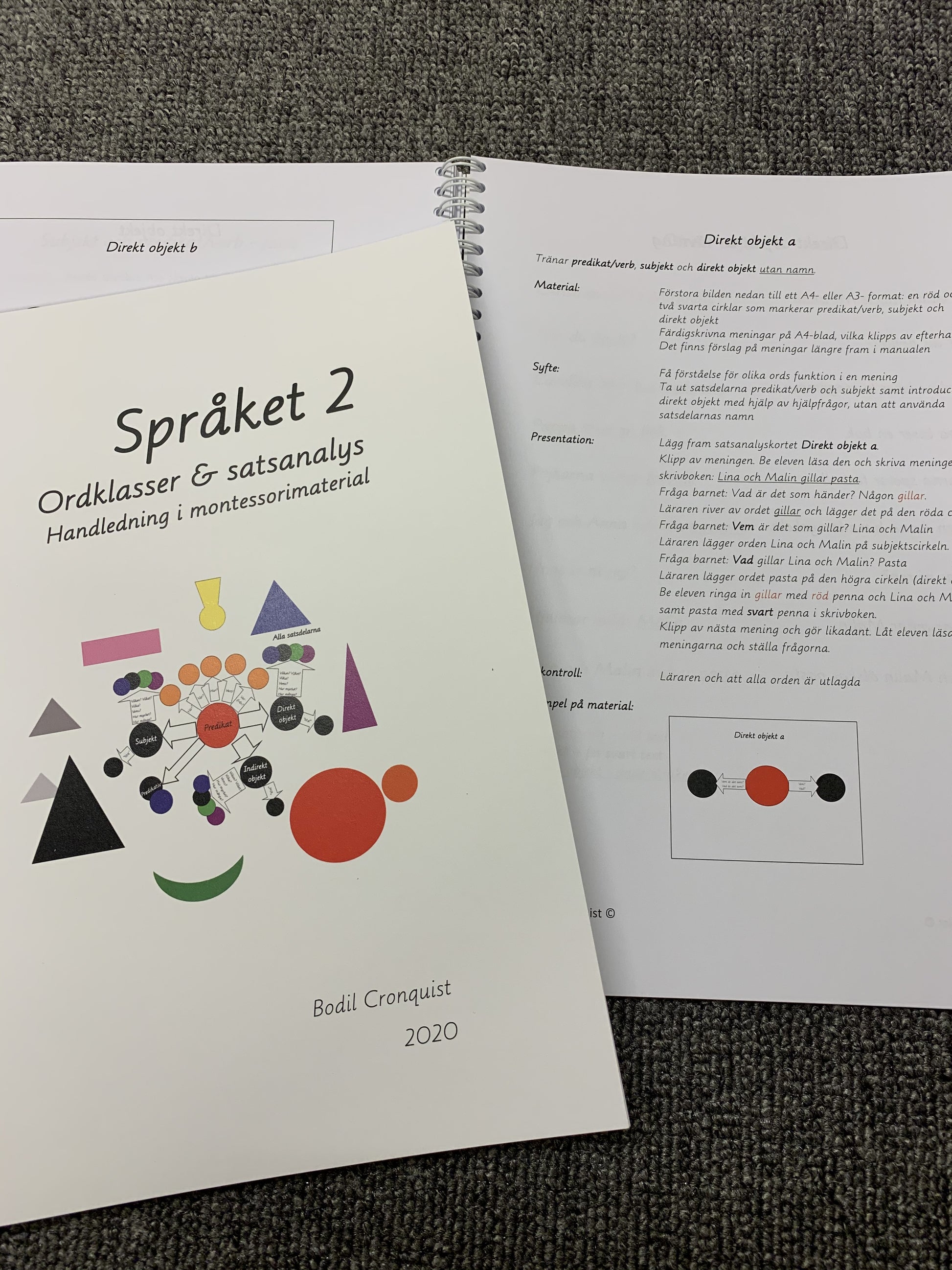 Språket 2 av Bodil Cronquist