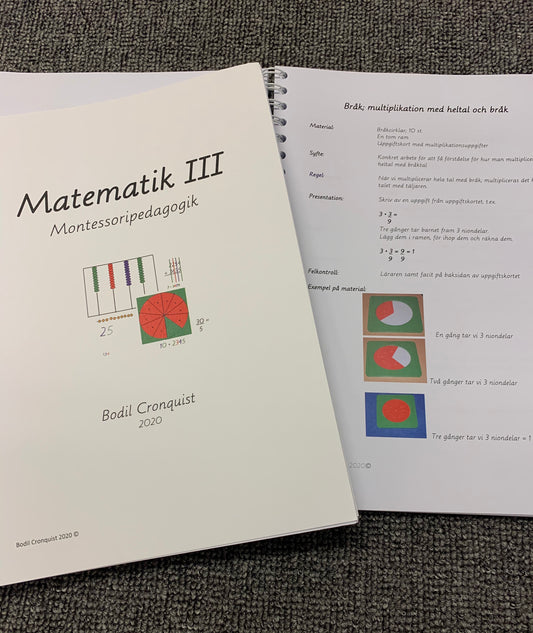 Matematik 3 av Bodil Cronquist
